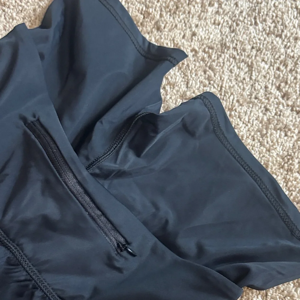 Women’s Black Athletic Shorts - Lightweight Performance - Picture 5 of 5